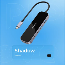 Proove Shadow HUB 5-in-1 Type-C pieslēgvietu paplašinātājs ar HDMI un 100W uzlādi